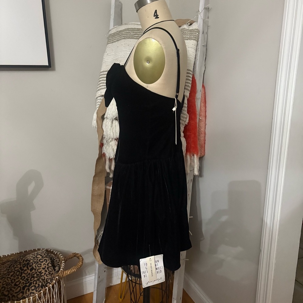SOLD NWT For Love and Lemons Martini Velvet Mini Dress - Picture 12 of 12